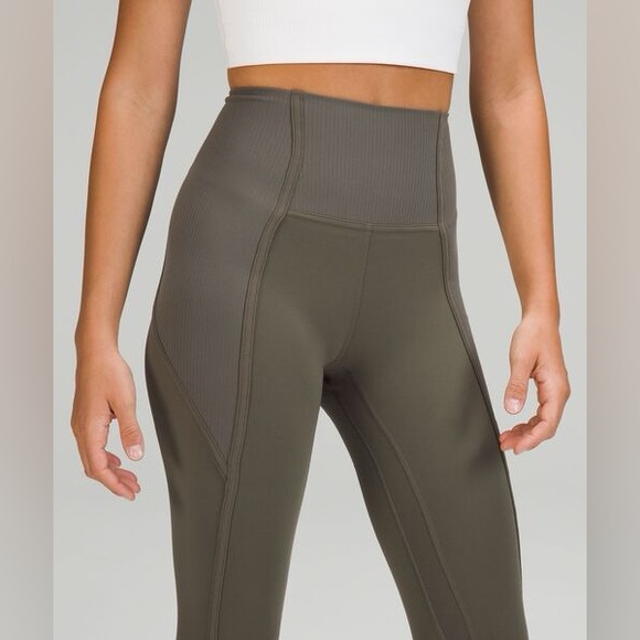 Lululemon Align Ribbed Panel High Rise Tight 25” - Picture 3 of 10